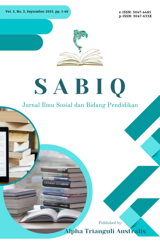 					View Vol. 2 No. 2 (2025): SABIQ - September 2025
				